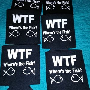 Koozies ..WTF..Where's the Fish!
